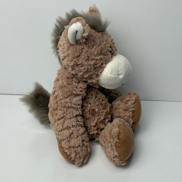 Nat & Jules Demdaco Horse 13"  Stuffed Animal Plush Tan Brown - Picture 6 of 8